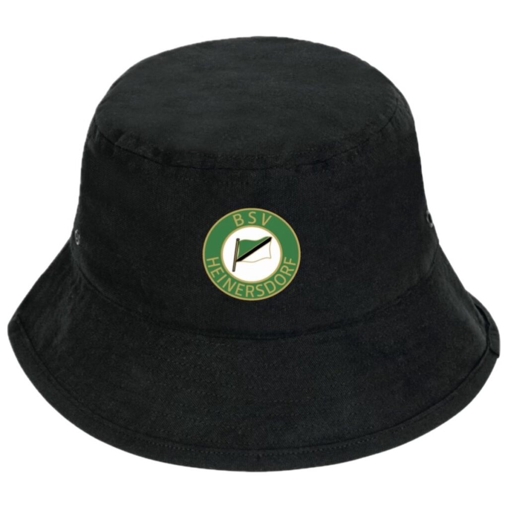 Fischerhut mit Logo